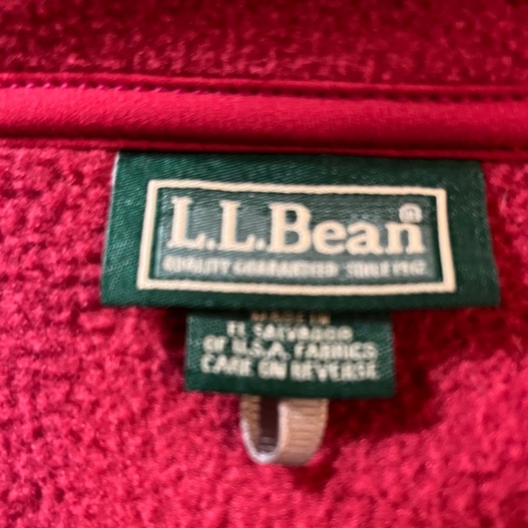 ♥️ Host Pick♥️ L.L. Bean Polartec Fleece Jacket, Raspberry, Small Petite - Picture 7 of 13
